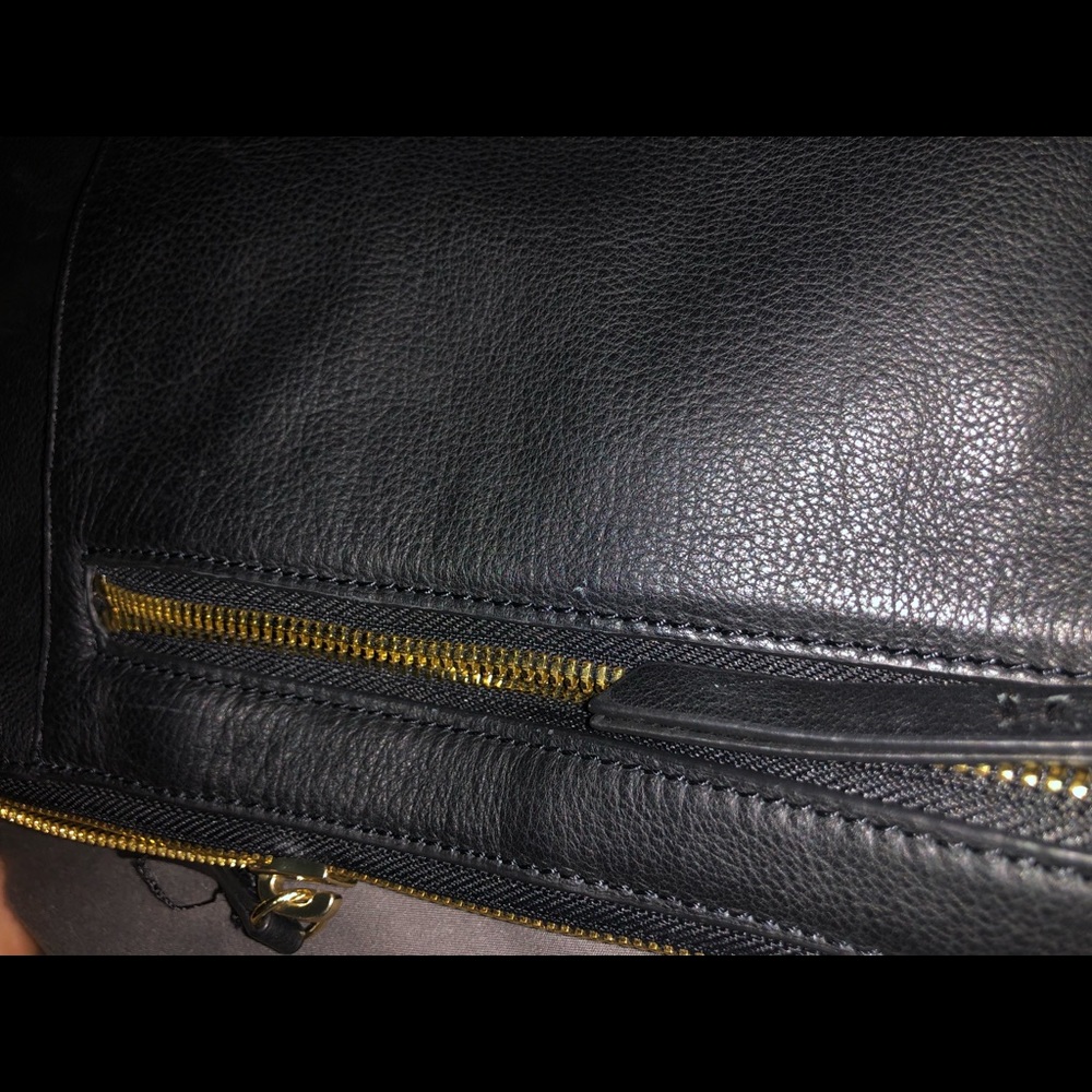 margot Leather laptop backpack